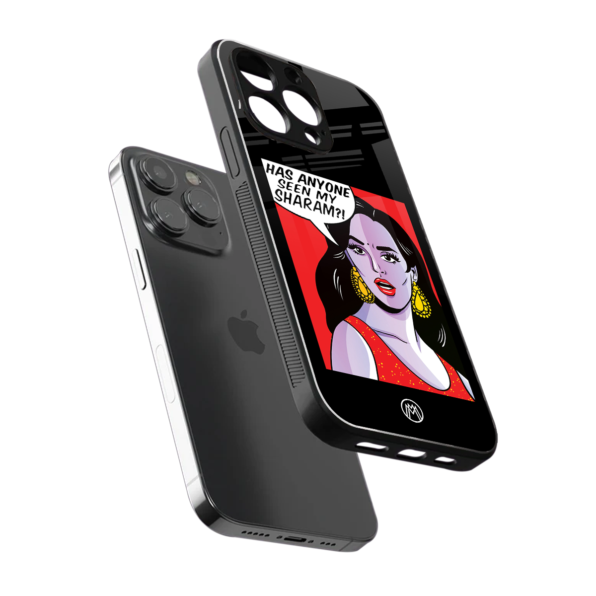 has anyone seen my sharam back phone cover | glass case for iphone 13 pro max