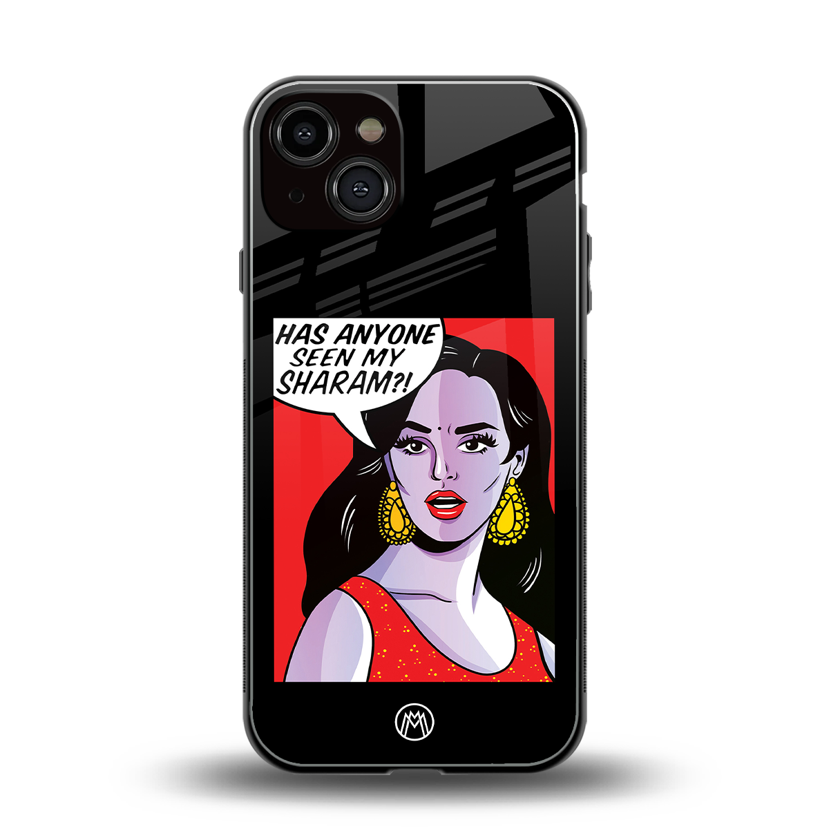 has anyone seen my sharam back phone cover | glass case for iphone 13