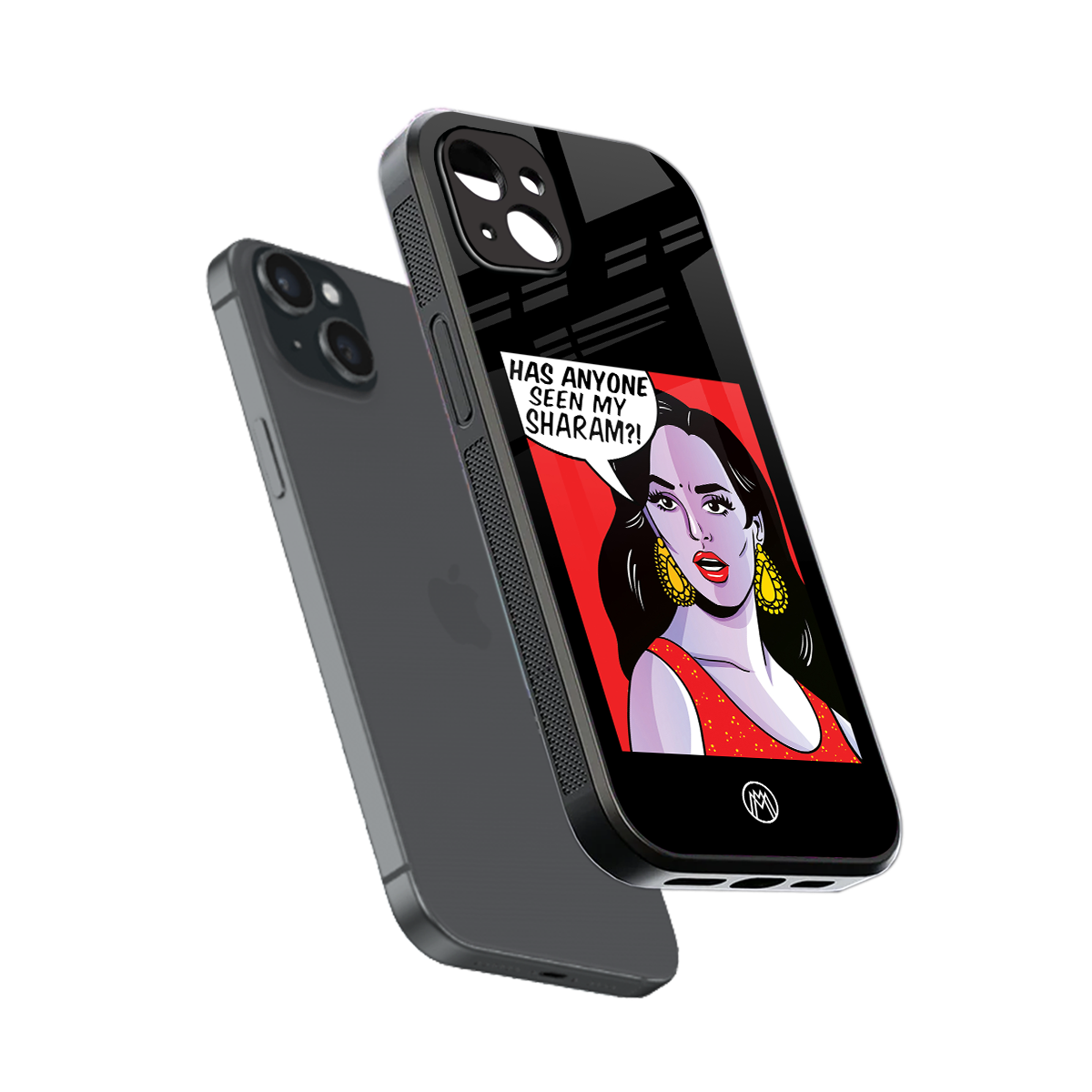 has anyone seen my sharam back phone cover | glass case for iphone 14 plus