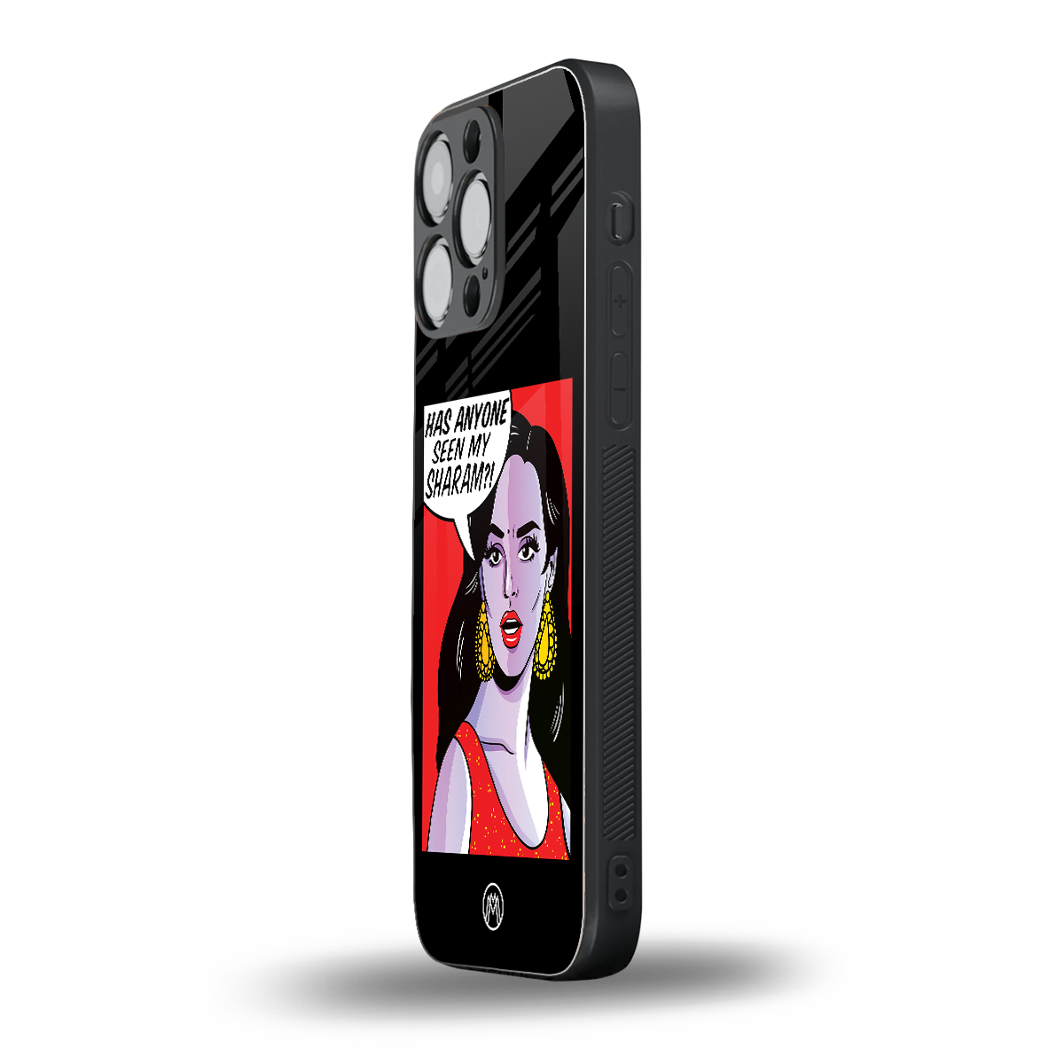 has anyone seen my sharam back phone cover | glass case for iphone 15 pro max