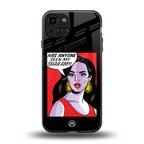 has anyone seen my sharam back phone cover | glass case for iphone 15