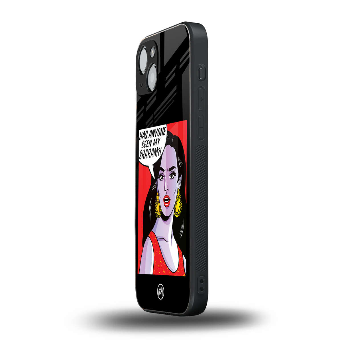 has anyone seen my sharam back phone cover | glass case for iphone 14