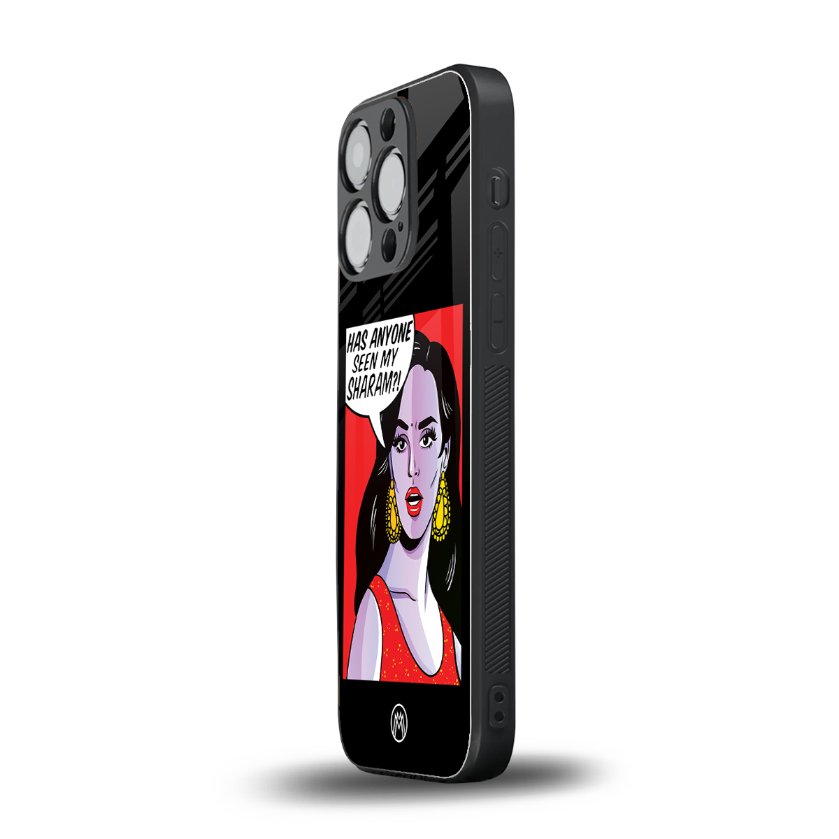 has anyone seen my sharam back phone cover | glass case for iphone 16 pro