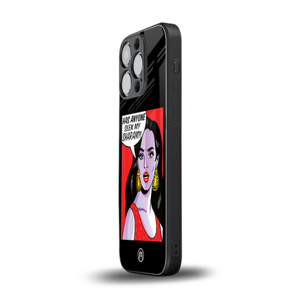 has anyone seen my sharam back phone cover | glass case for iphone 16 pro