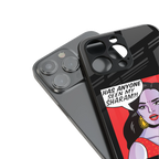 has anyone seen my sharam back phone cover | glass case for iphone 16 plus