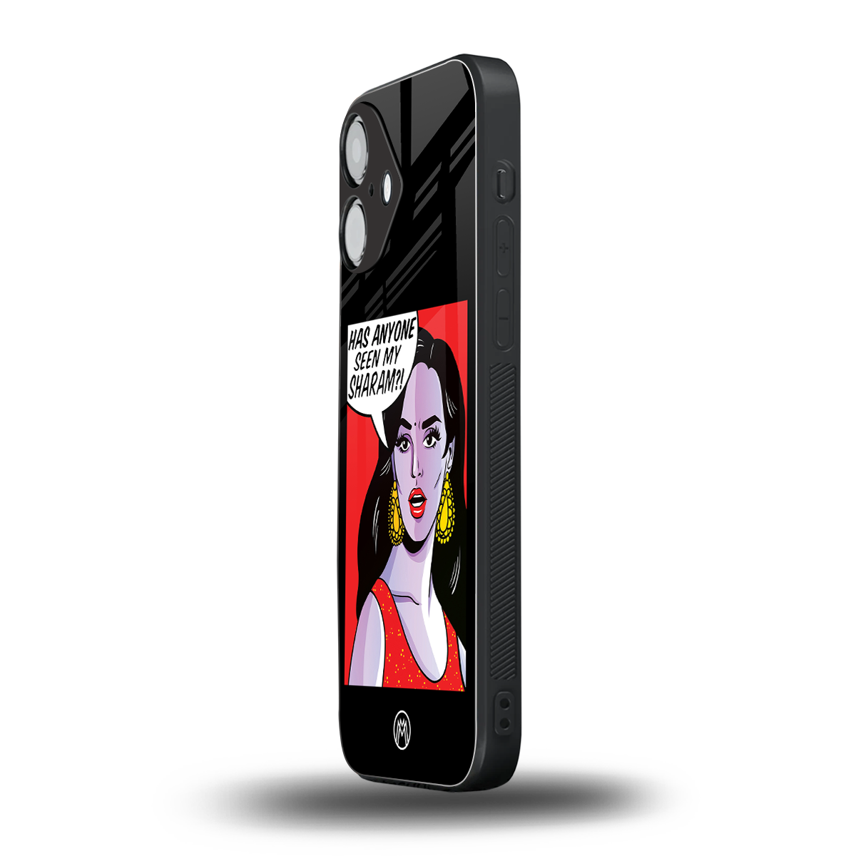 has anyone seen my sharam back phone cover | glass case for iphone 16