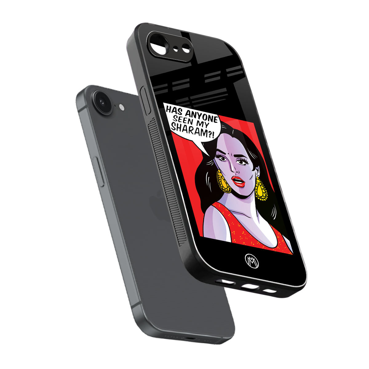 has anyone seen my sharam back phone cover | glass case for iphone 16e