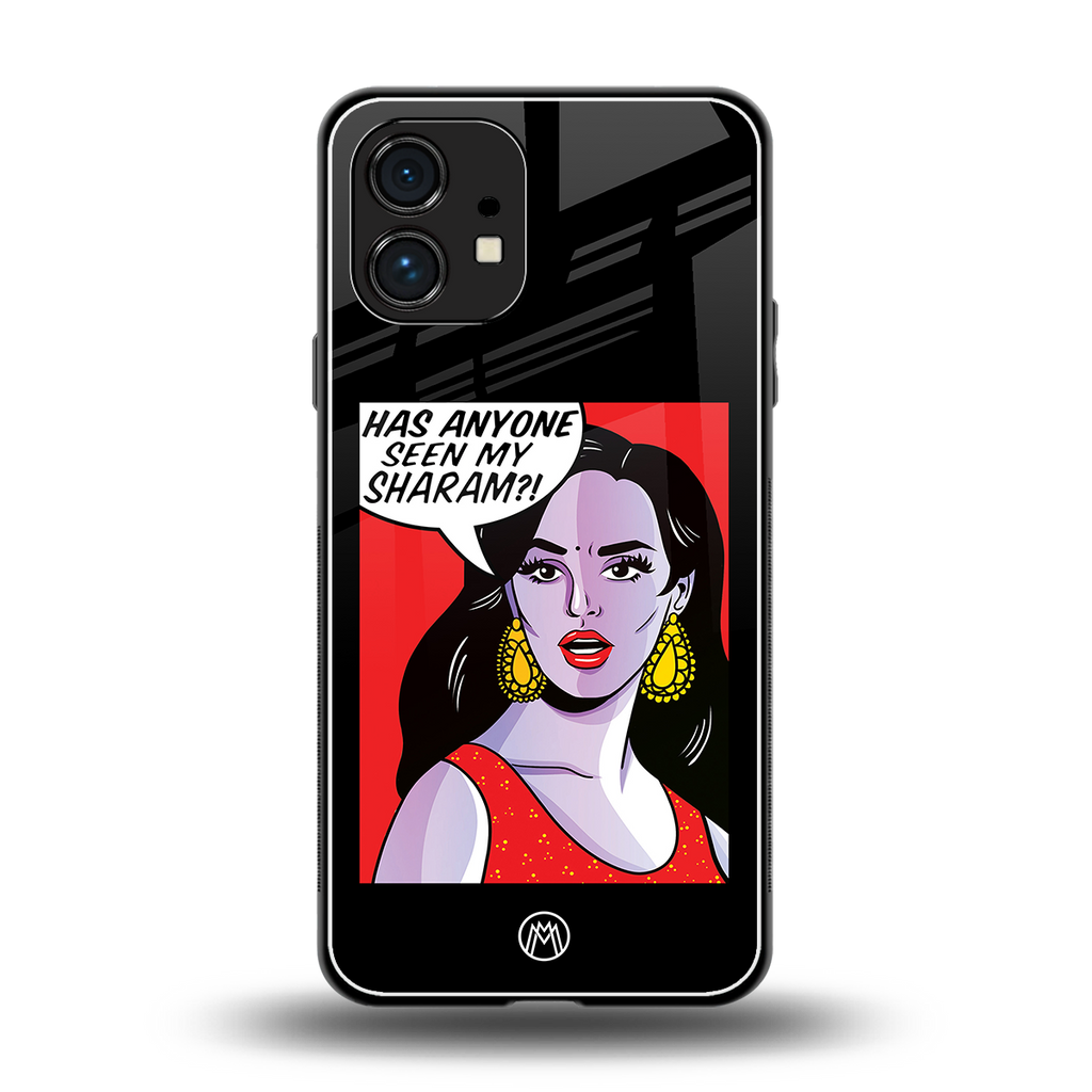 has anyone seen my sharam back phone cover | glass case for nothing phone 1