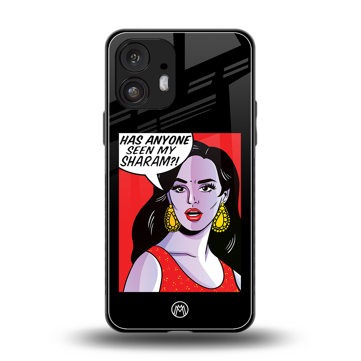 has anyone seen my sharam back phone cover | glass case for nothing phone 2