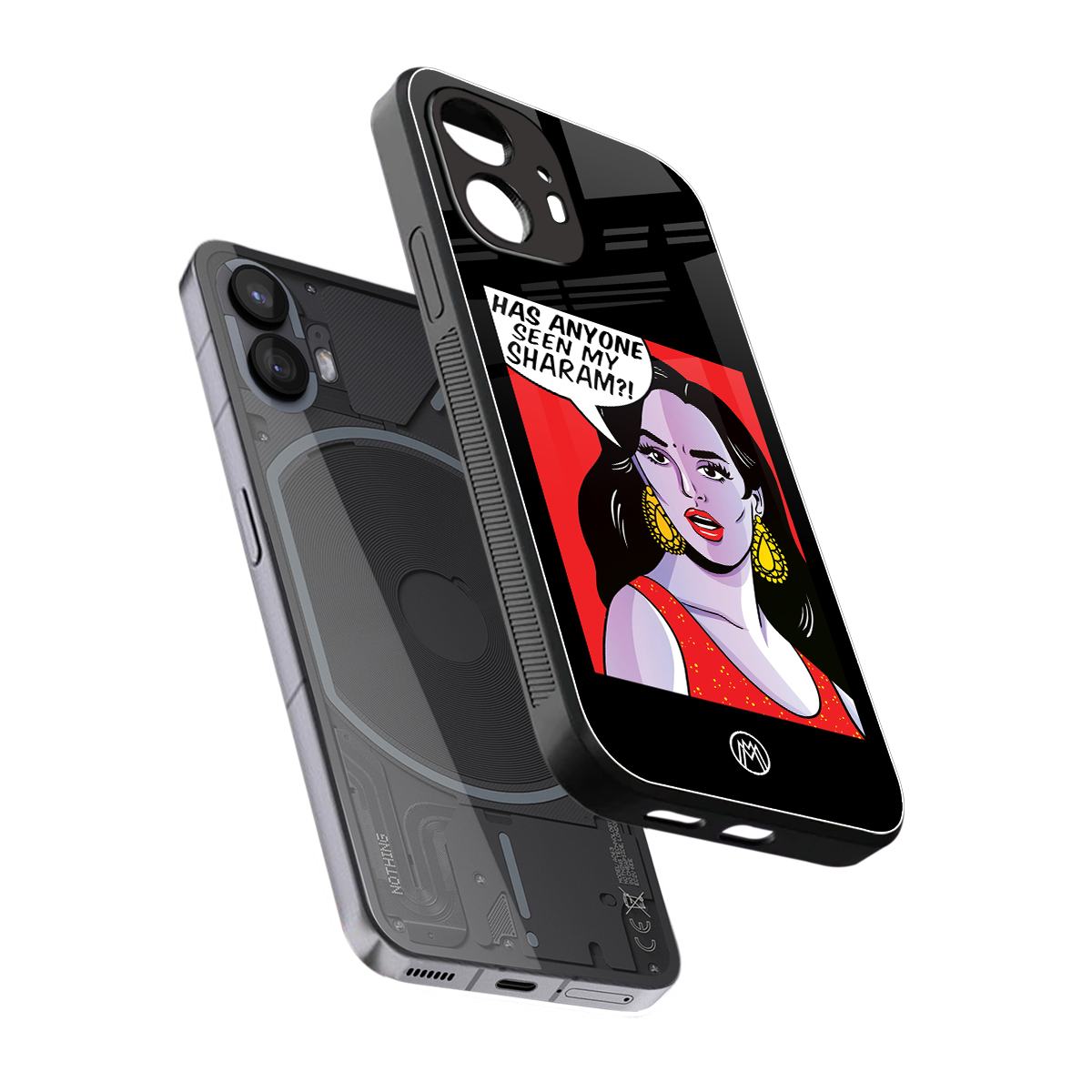 has anyone seen my sharam back phone cover | glass case for nothing phone 2