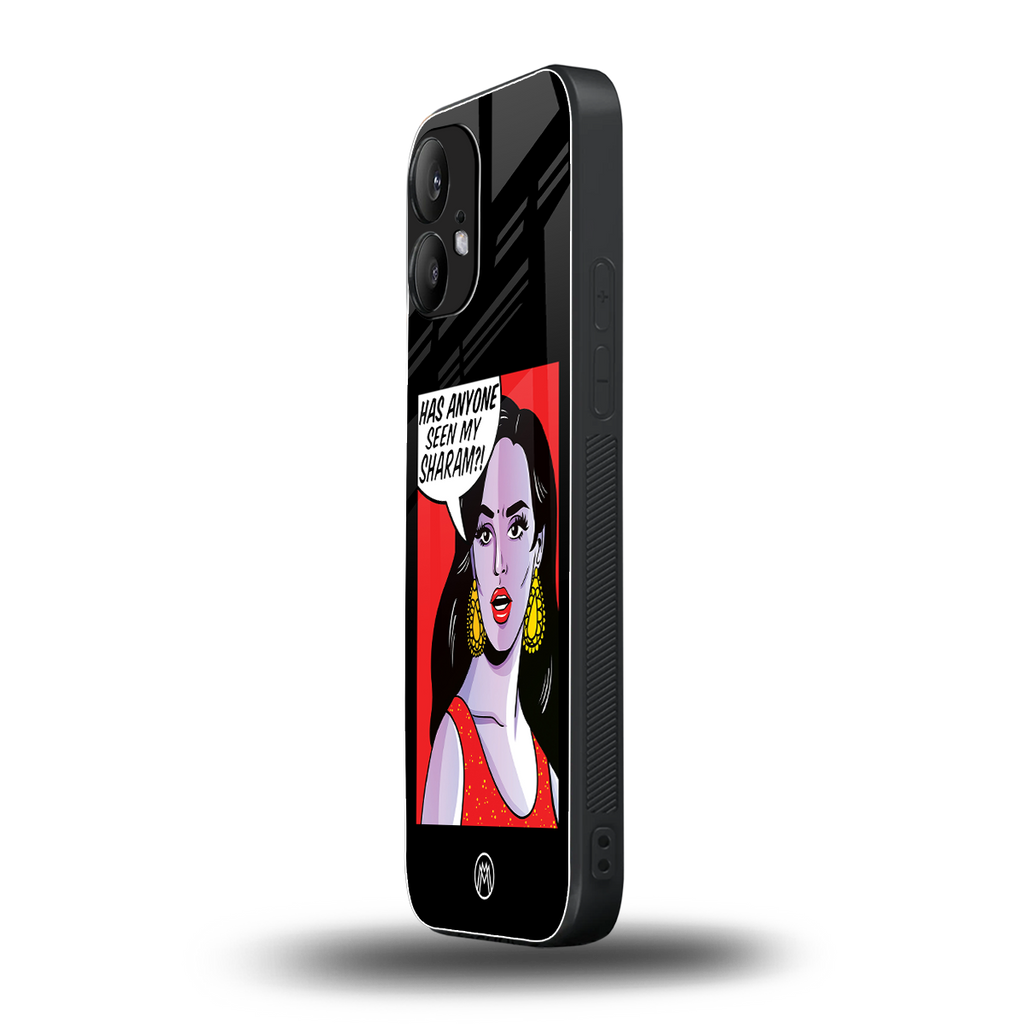 has anyone seen my sharam back phone cover | glass case for nothing phone 2
