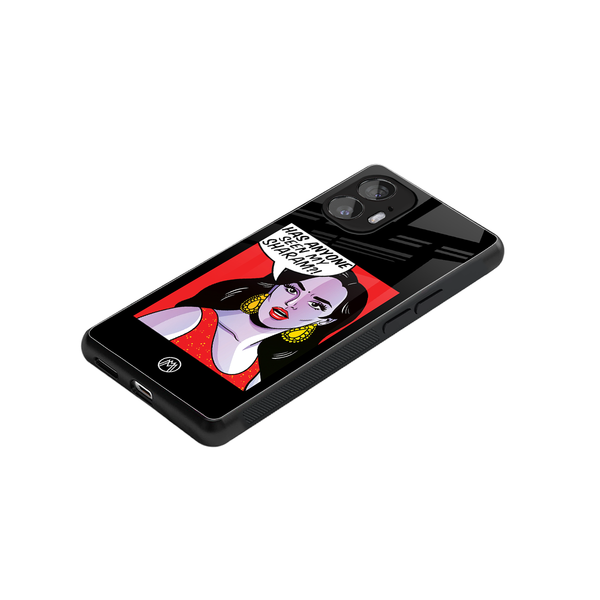 has anyone seen my sharam back phone cover | glass case for nothing phone 2