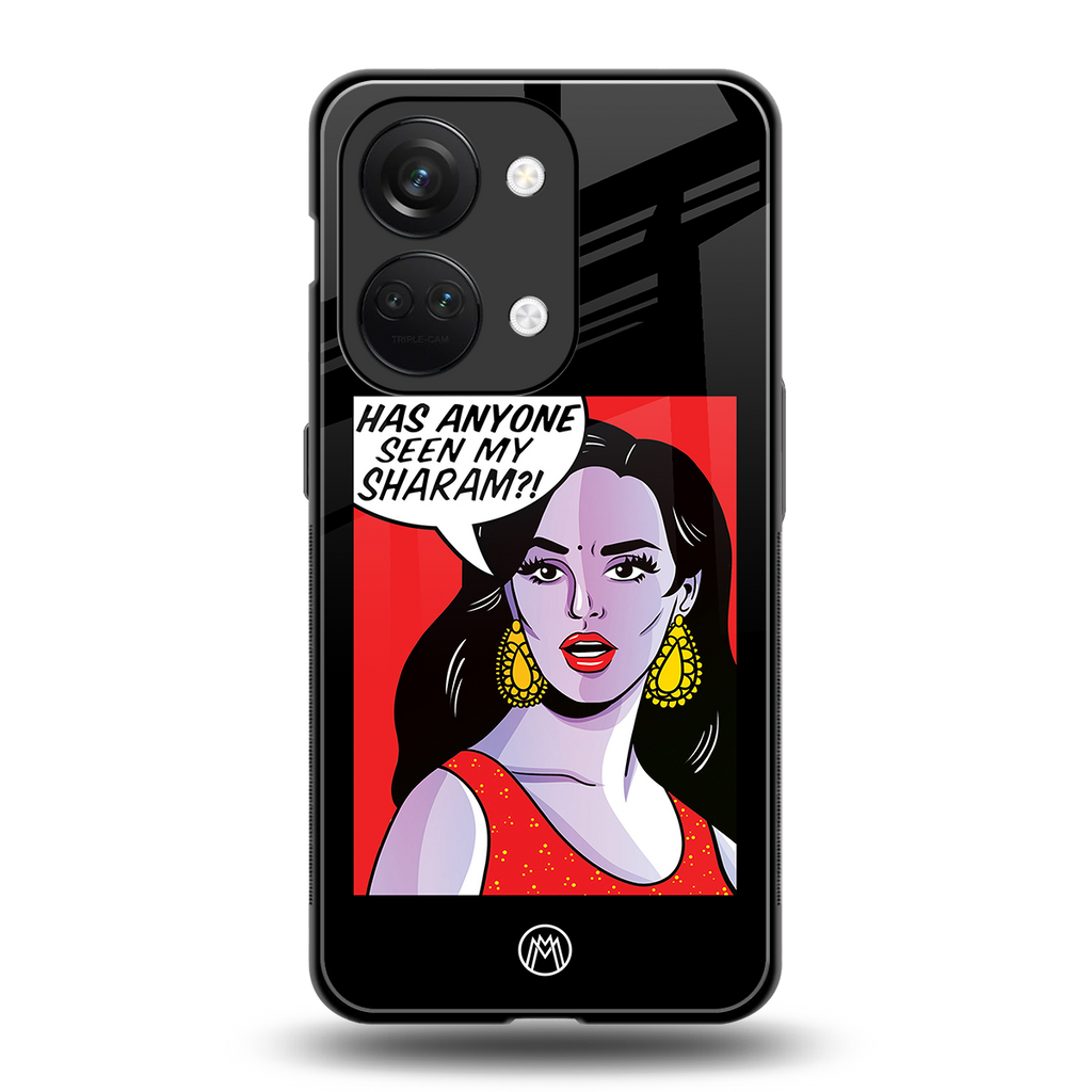 has anyone seen my sharam back phone cover | glass case for oneplus nord 3