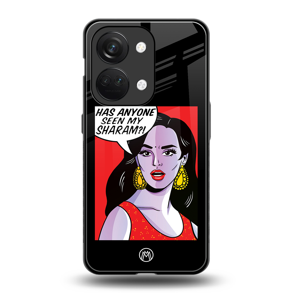 has anyone seen my sharam back phone cover | glass case for oneplus nord 3