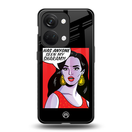 has anyone seen my sharam back phone cover | glass case for oneplus nord 3