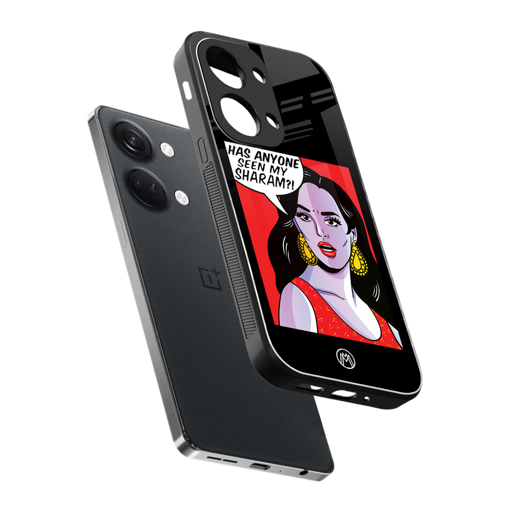 has anyone seen my sharam back phone cover | glass case for oneplus nord 3