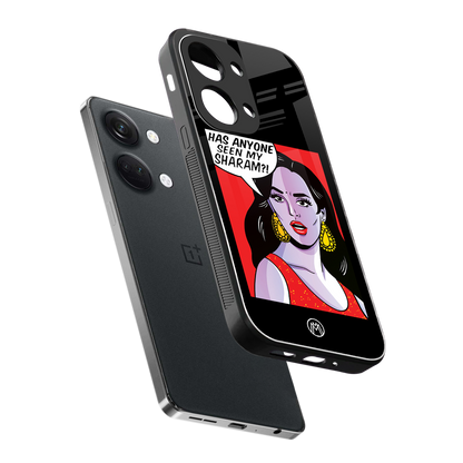 has anyone seen my sharam back phone cover | glass case for oneplus nord 3