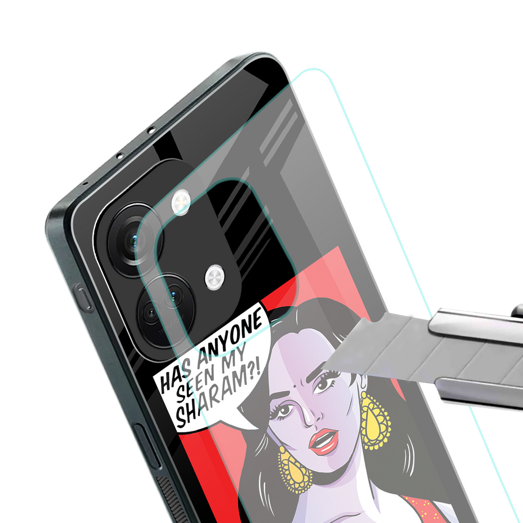 has anyone seen my sharam back phone cover | glass case for oneplus nord 3
