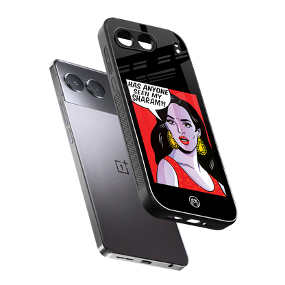 has anyone seen my sharam back phone cover | glass case for oneplus nord 4