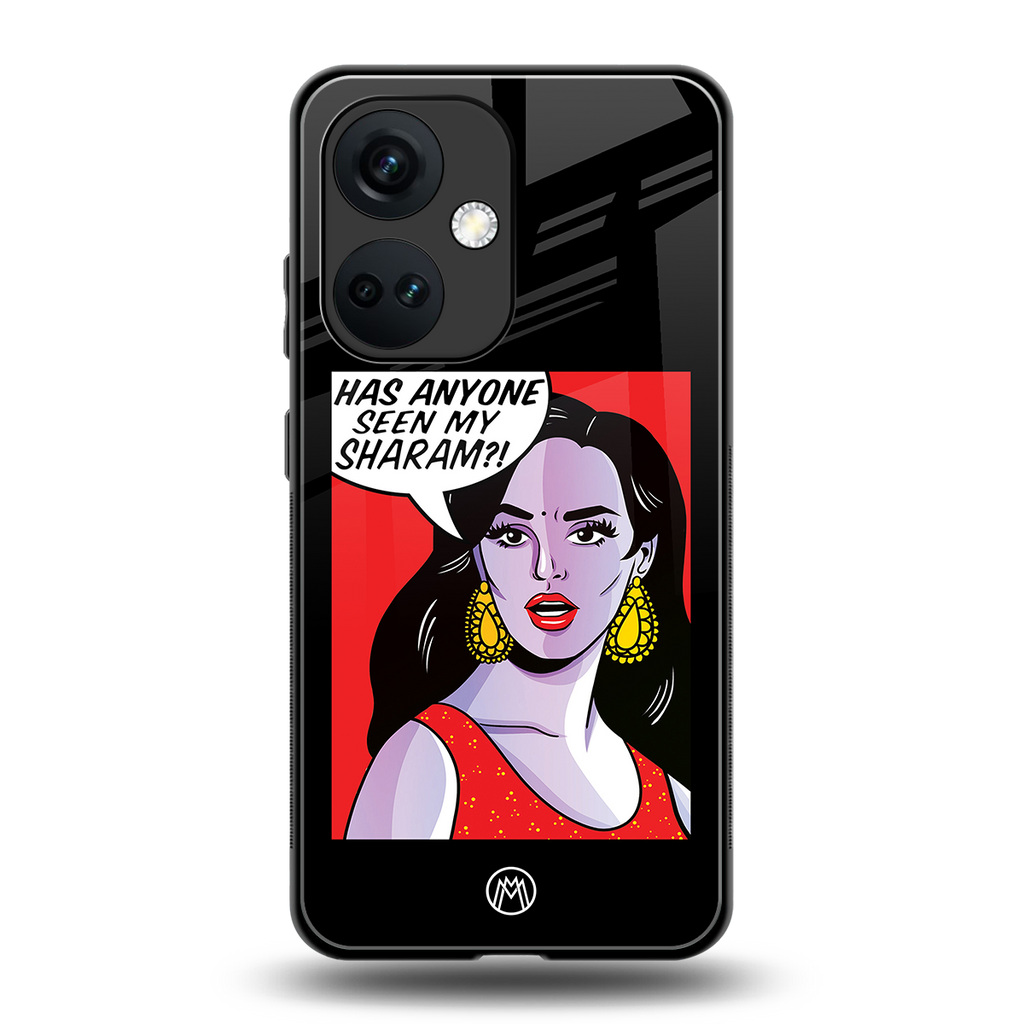 has anyone seen my sharam back phone cover | glass case for oneplus nord ce 3