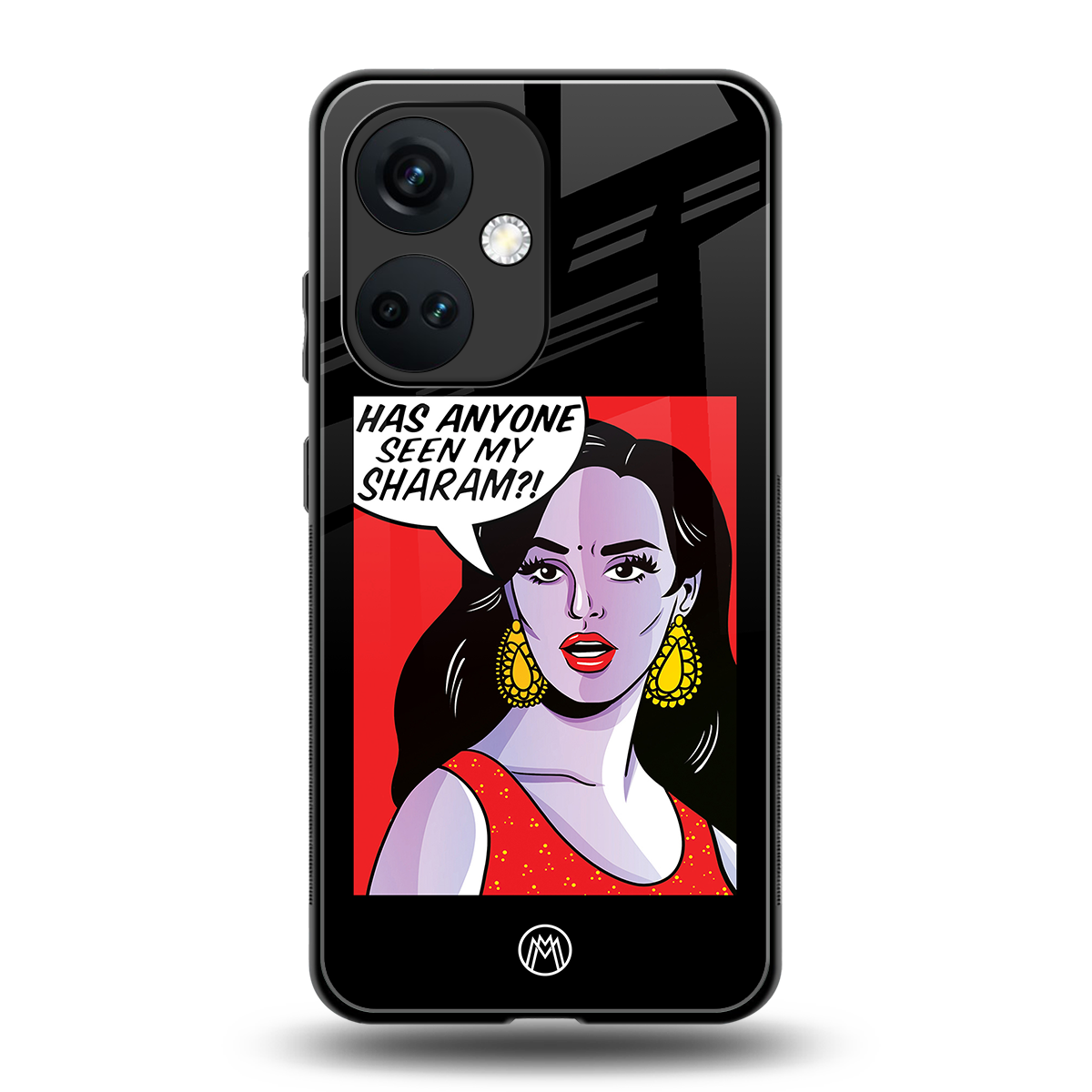 has anyone seen my sharam back phone cover | glass case for oneplus nord ce 3