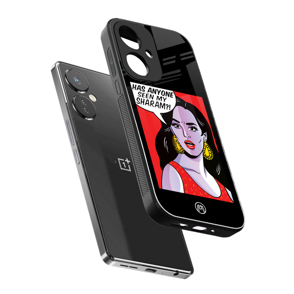 has anyone seen my sharam back phone cover | glass case for oneplus nord ce 3