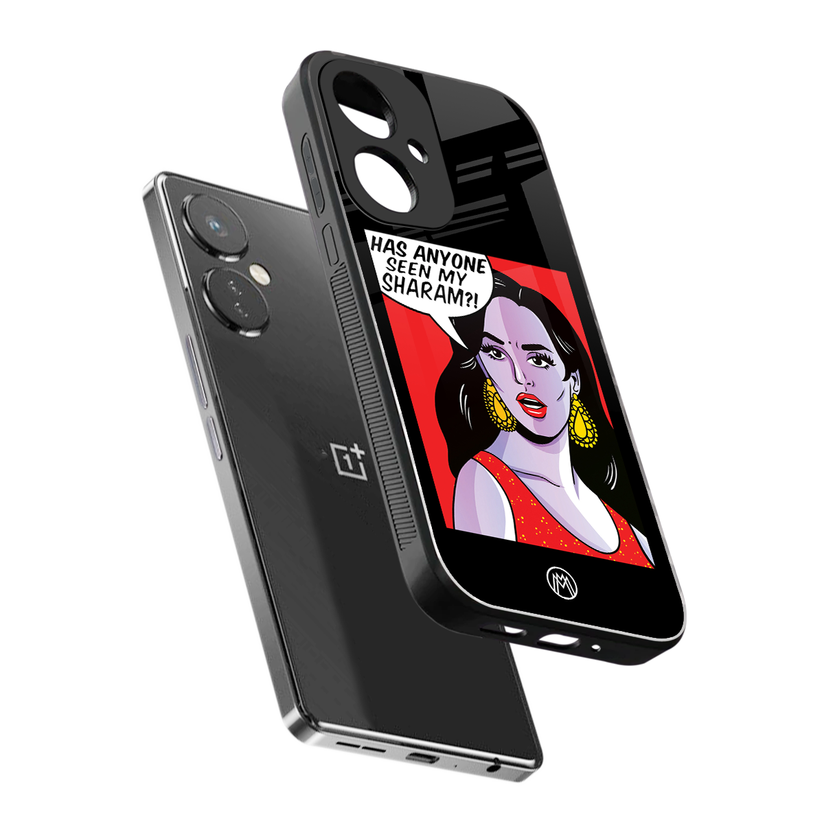 has anyone seen my sharam back phone cover | glass case for oneplus nord ce 3