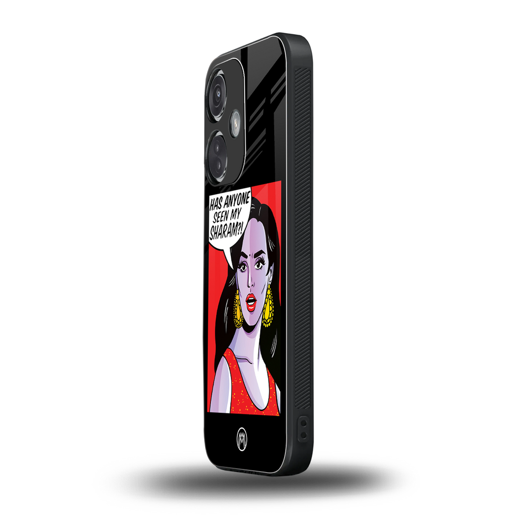 has anyone seen my sharam back phone cover | glass case for oneplus nord ce 3