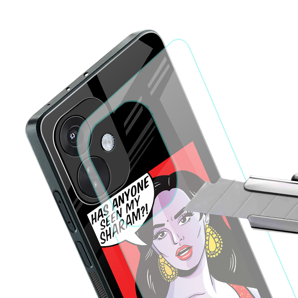 has anyone seen my sharam back phone cover | glass case for oneplus nord ce 3