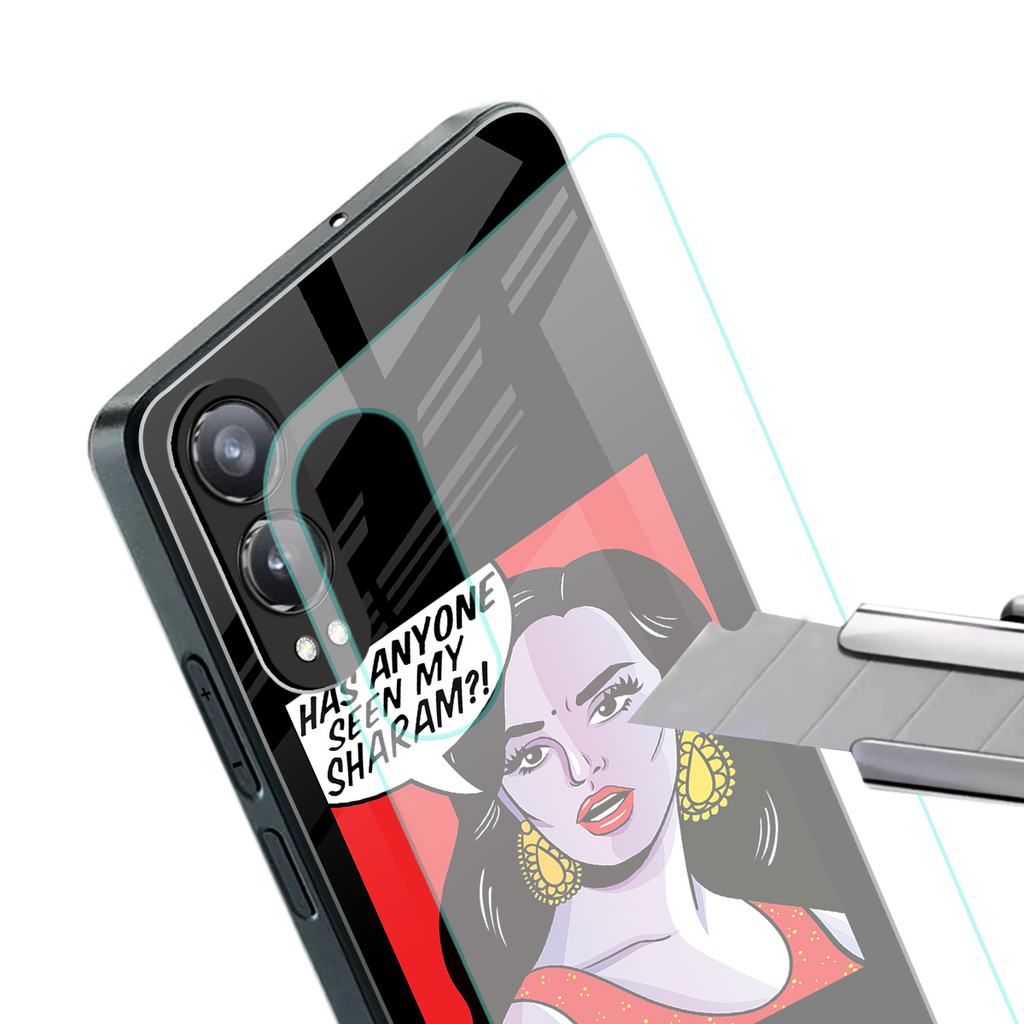 has anyone seen my sharam back phone cover | glass case for oneplus nord ce 4 lite