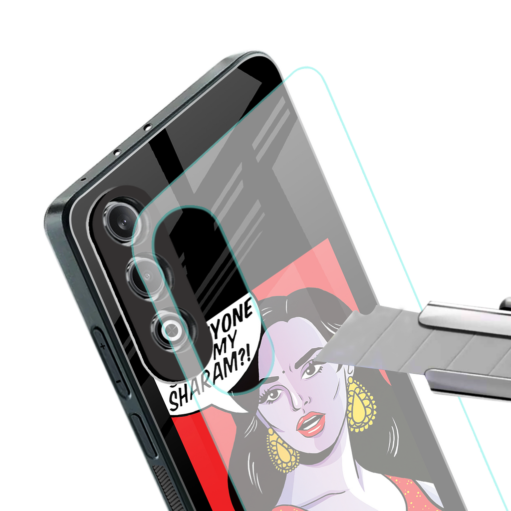 has anyone seen my sharam back phone cover | glass case for oneplus nord ce 4