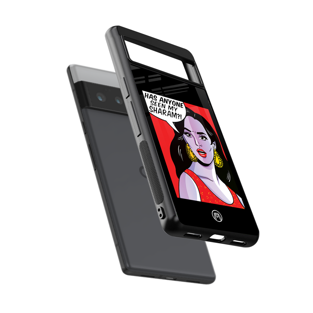 has anyone seen my sharam back phone cover | glass case for google pixel 6 pro