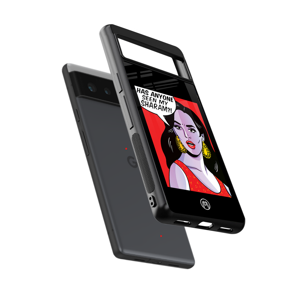 has anyone seen my sharam back phone cover | glass case for Google Pixel 6A