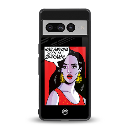 has anyone seen my sharam back phone cover | glass case for google pixel 7 pro
