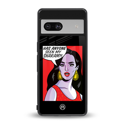 has anyone seen my sharam back phone cover | glass case for Google Pixel 7