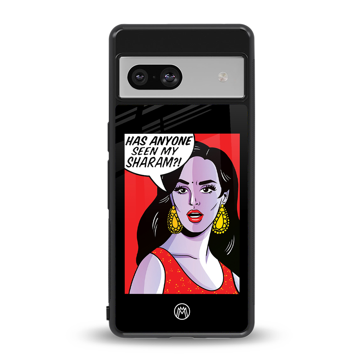 has anyone seen my sharam back phone cover | glass case for Google Pixel 7A