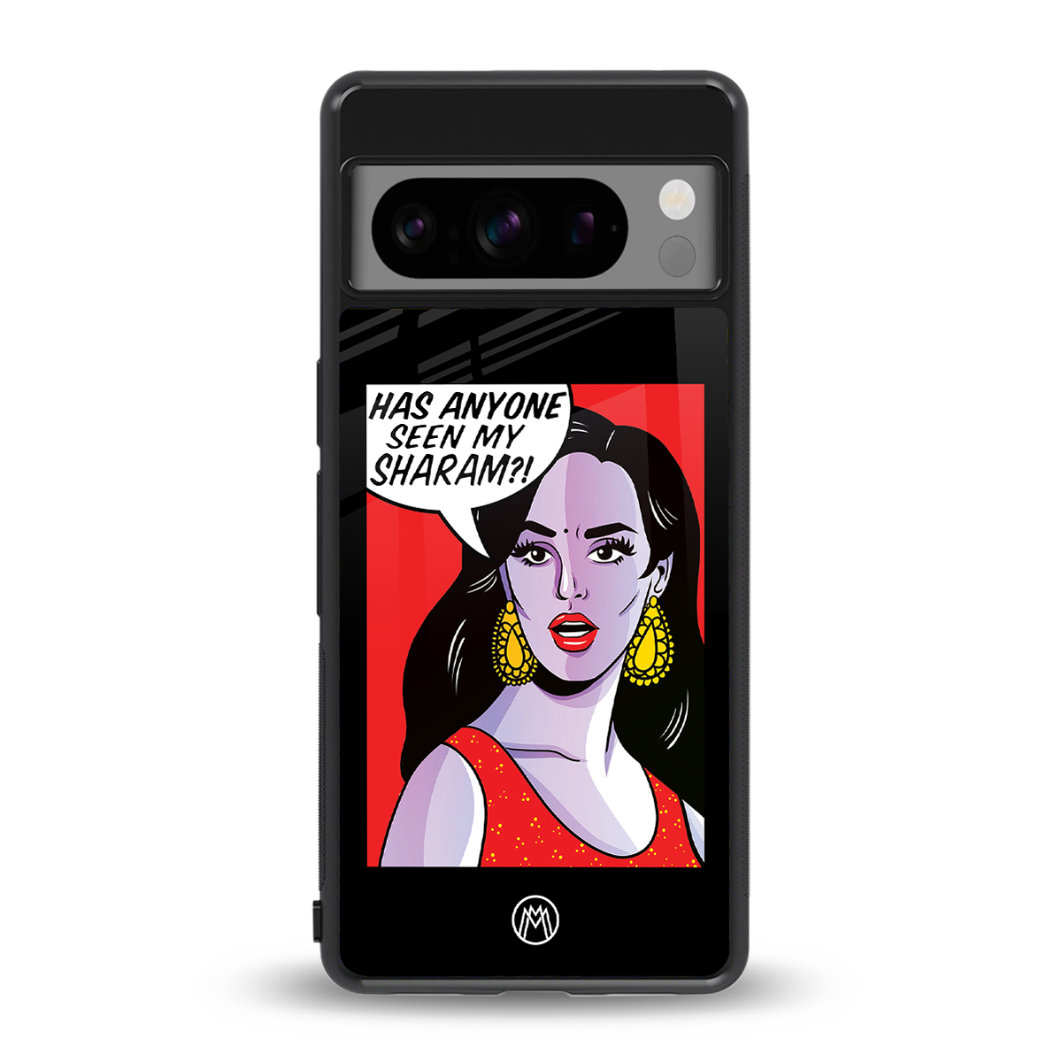 has anyone seen my sharam back phone cover | glass case for google pixel 8 pro