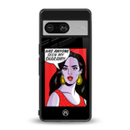 has anyone seen my sharam back phone cover | glass case for Google Pixel 8
