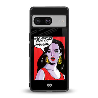 has anyone seen my sharam back phone cover | glass case for Google Pixel 8