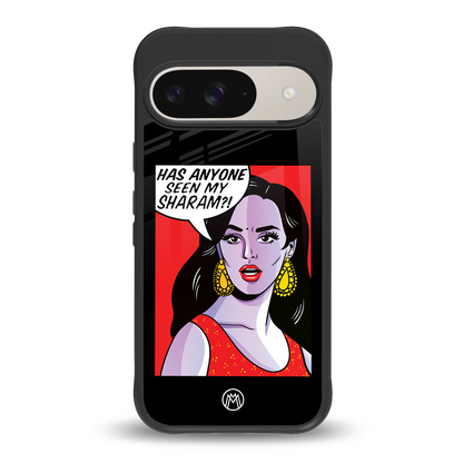 has anyone seen my sharam back phone cover | glass case for google pixel 9