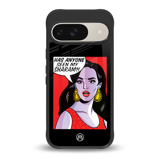 has anyone seen my sharam back phone cover | glass case for google pixel 9