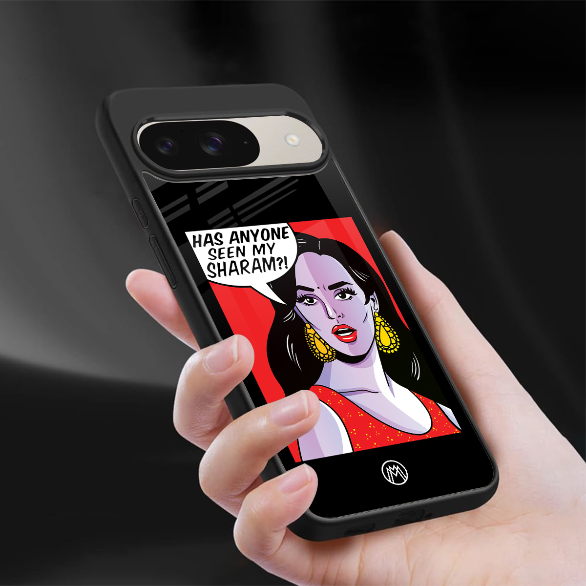 has anyone seen my sharam back phone cover | glass case for google pixel 9