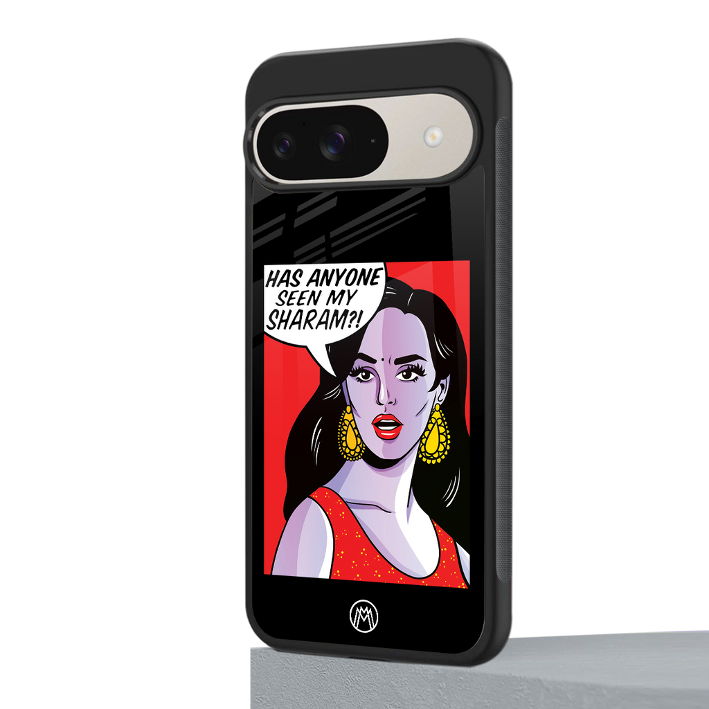 has anyone seen my sharam back phone cover | glass case for google pixel 9