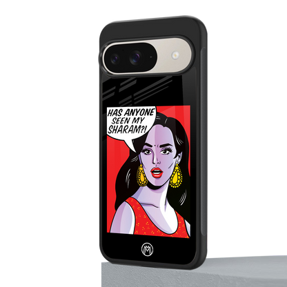 has anyone seen my sharam back phone cover | glass case for google pixel 9