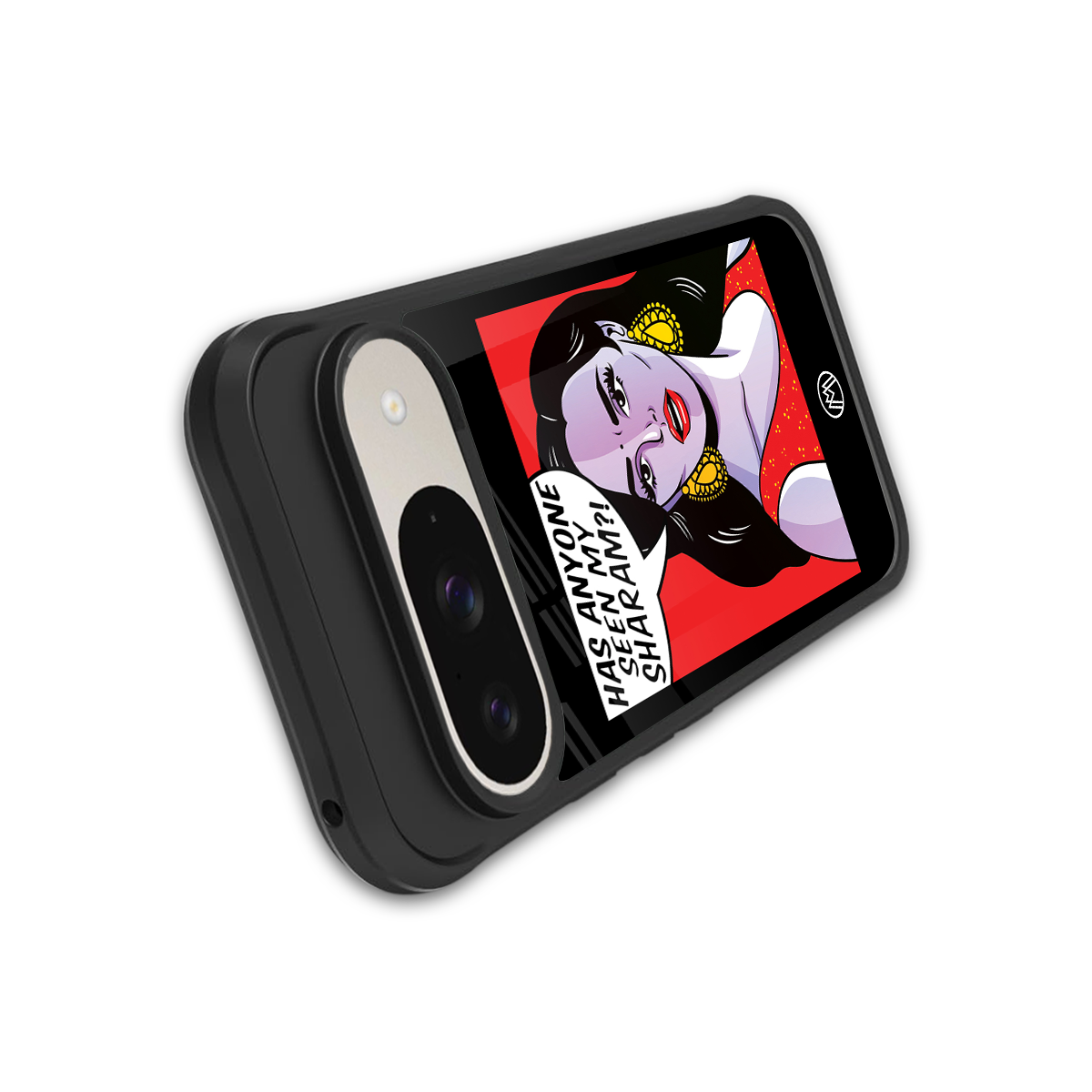 has anyone seen my sharam back phone cover | glass case for google pixel 9