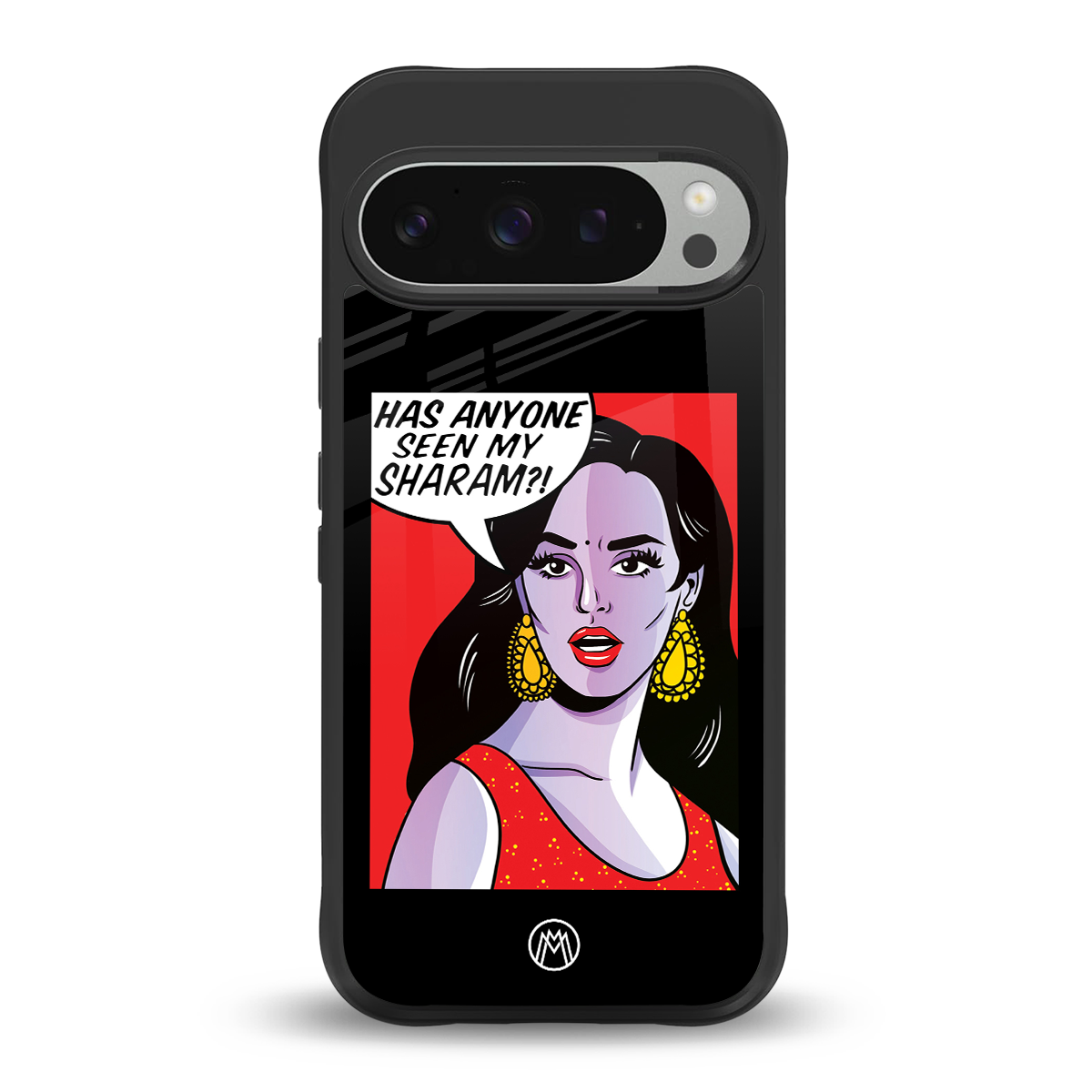 has anyone seen my sharam back phone cover | glass case for google pixel 9 pro