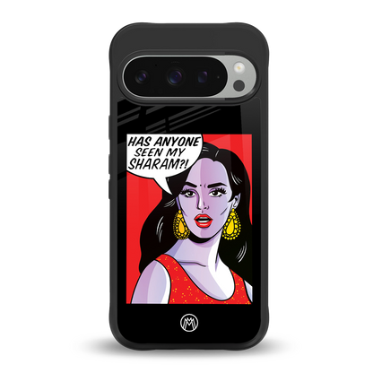 has anyone seen my sharam back phone cover | glass case for google pixel 9 pro xl