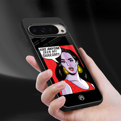 has anyone seen my sharam back phone cover | glass case for google pixel 9 pro xl