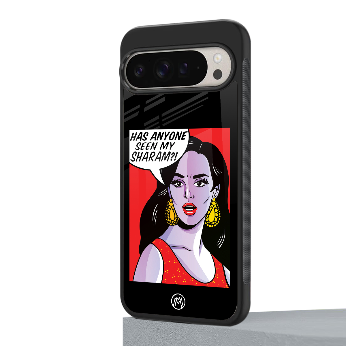 has anyone seen my sharam back phone cover | glass case for google pixel 9 pro
