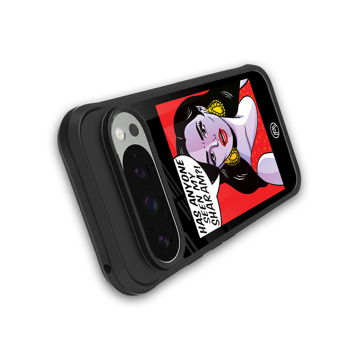 has anyone seen my sharam back phone cover | glass case for google pixel 9 pro